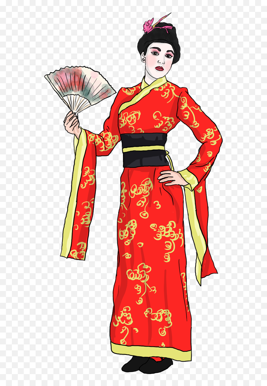 Free Japanese Clipart Image 3 - Clipartbarn Chinese Traditional Clothing Png Emoji,Japan Clipart