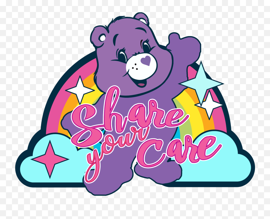 National Care Bears Share Your Care Day - Happy Emoji,Care Bear Clipart