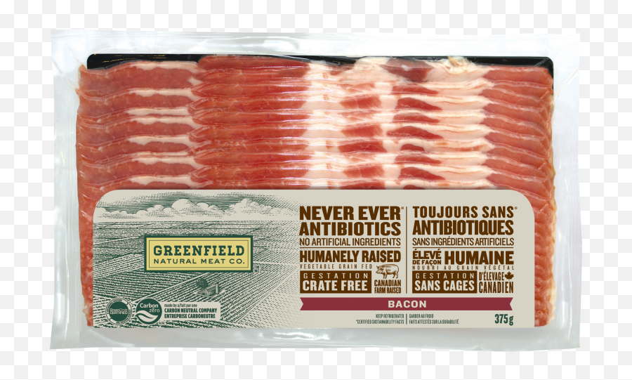 Products U2013 Greenfield Natural Meat Co - Schneiders Bacon Emoji,Bacon Transparent Background