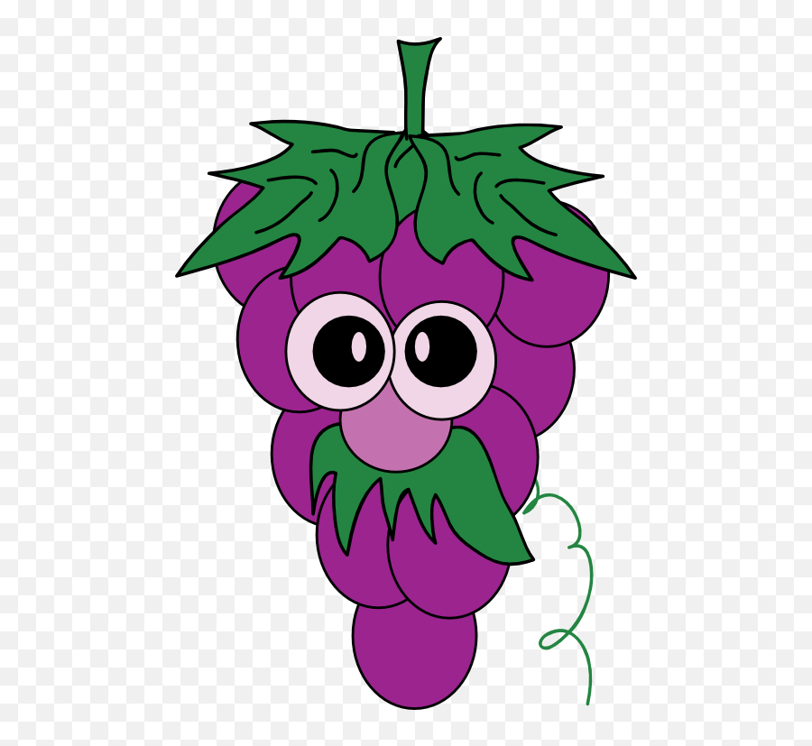 Grapes Clipart Free Images 6 - Cute Grape Clip Art Emoji,Grapes Clipart