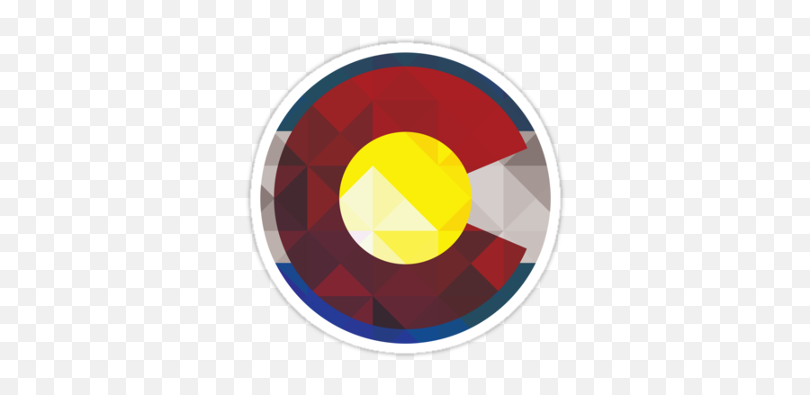 Colorado Flag C By Jake Martin Colorado Flag Colorado Flag - Transparent Colorado C Emoji,Colorado Logo