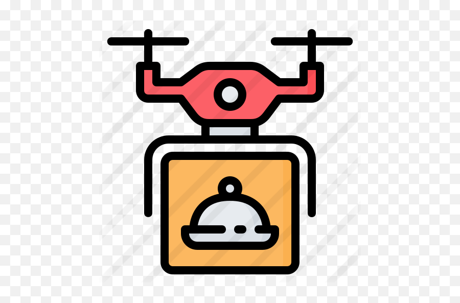 Drone Delivery - Free Food Icons Emoji,Drone Icon Png
