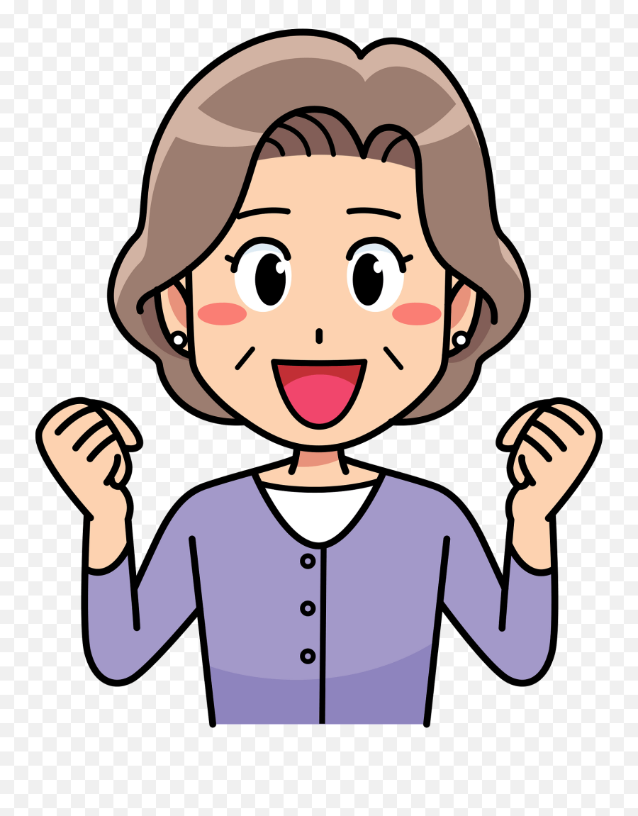 Grandmother Clipart - Grandma Clipart Emoji,Grandma Clipart