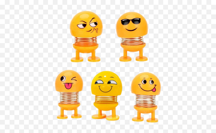 Yellow Big Spring Emoji For Product For Car Dashboard Id,Car Emoji Png