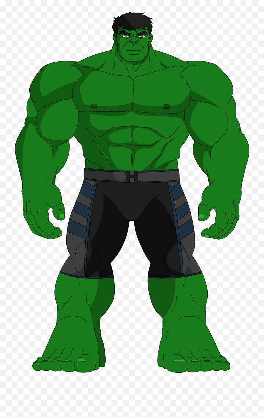 Download Hd Hulk Png - Hulk Clipart Transparent Png Image Cartoon Hulk Emoji,Hulk Png
