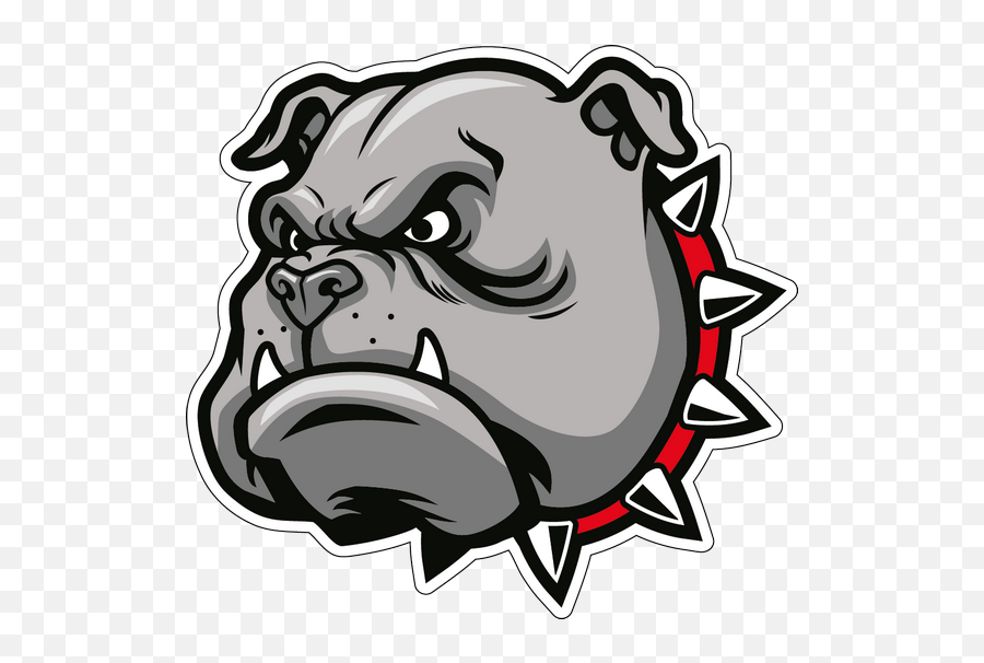 Bulldog Vector Graphics Clip Art Illustration Mascot Emoji,Bulldog Clipart Free