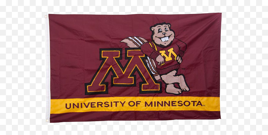 University Of Minnesota Gopher Flag Falls Flag Source - Fictional Character Emoji,U Of M Logo