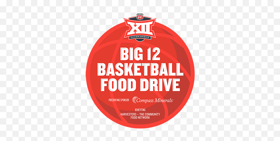 Big 12 Basketball Food Drive - Language Emoji,Big 12 Logo