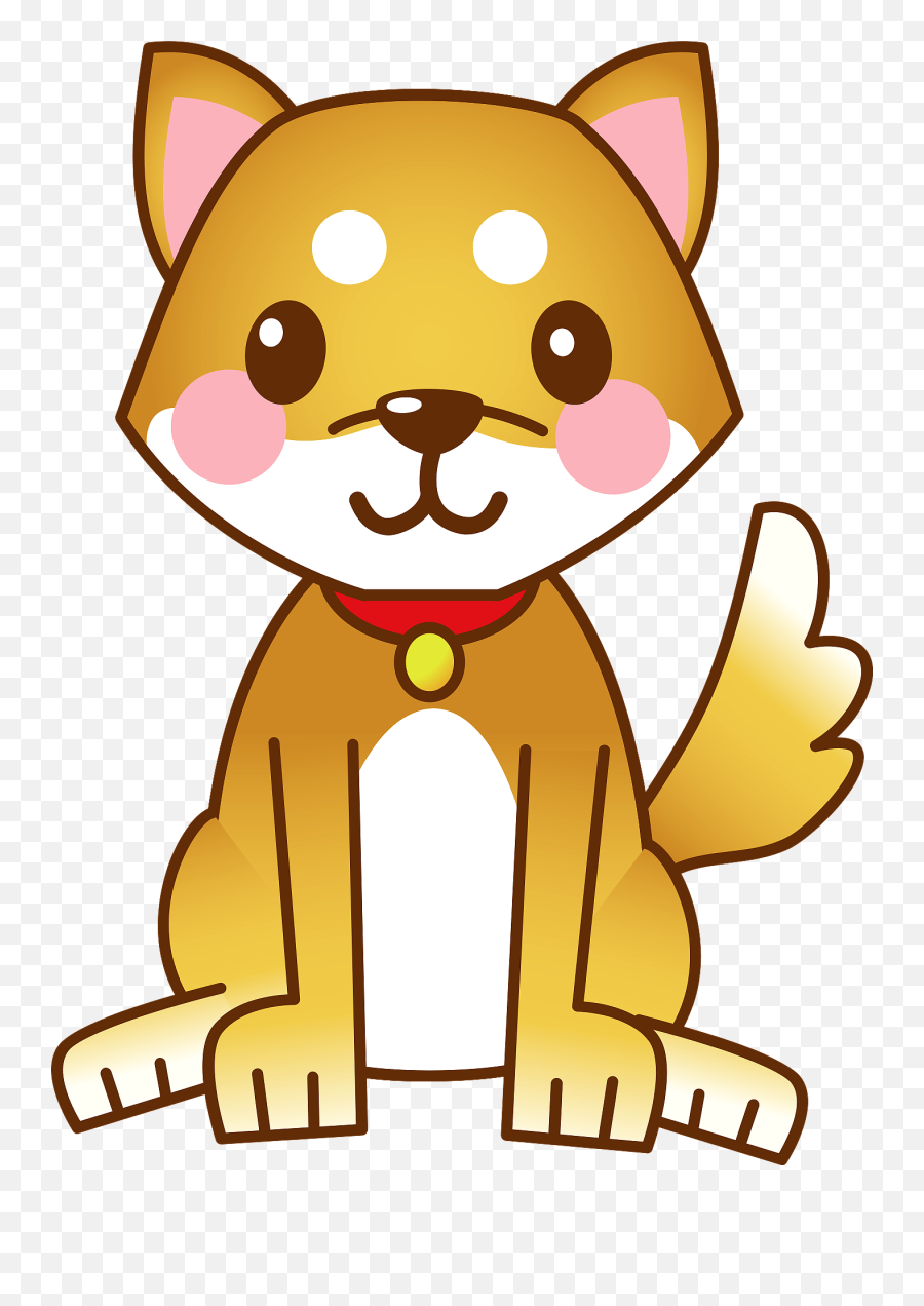 Shiba Dog Clipart Free Download Transparent Png Creazilla Emoji,Cute Dog Clipart