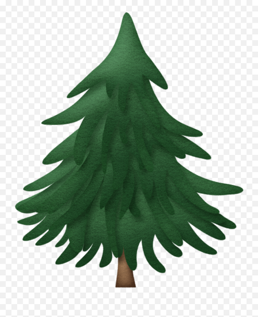B Tree Clipart Chip Art Tree - Boreal Conifer Emoji,Pine Tree Clipart