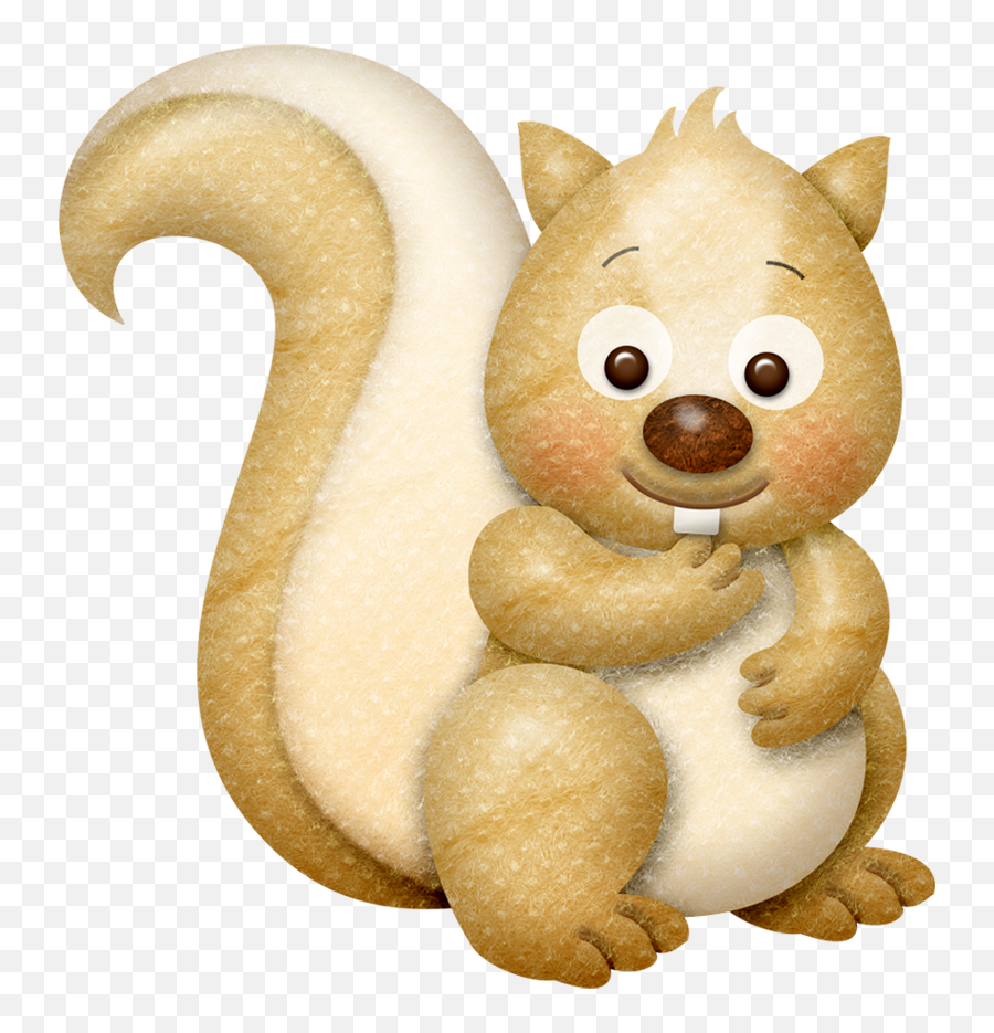 Cute Squirrel Cute Animal Clipart Clip Art Pictures Clip Art - Fall Autumn Animals Clipart Emoji,Skunks Clipart