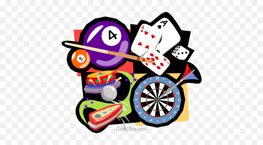 Gamming Pool Darts Cards Pinball - Darts And Billiards Clipart Emoji,Darts Clipart