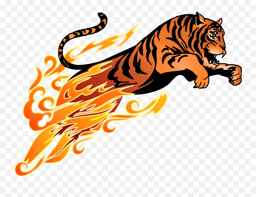 Ff Gastern Tiger - Jumping Tiger Images Hd Emoji,Tiger Png