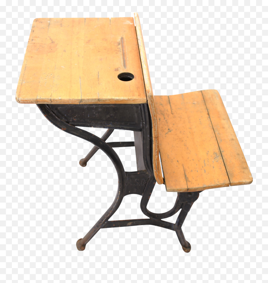 Download School Desk Png - American School Desk Antique Old School Desk Png Emoji,Desk Png