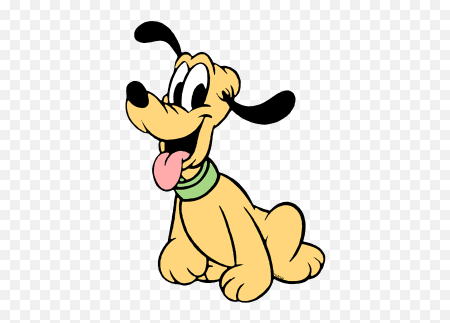 Disney Pluto Clipart Sitting Emoji,Pluto Clipart