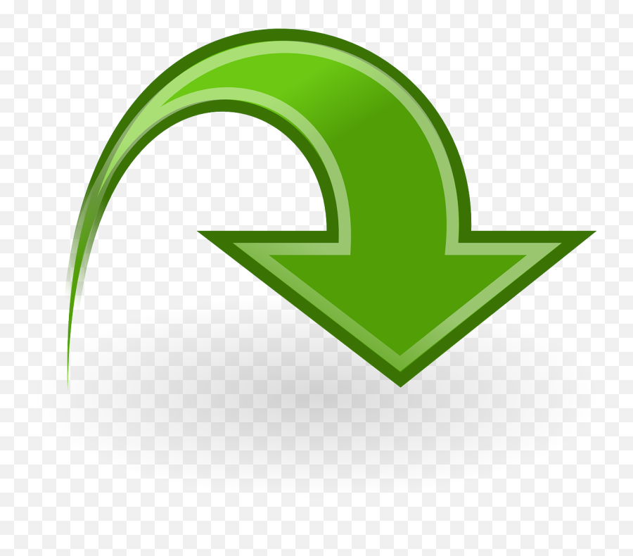 Redo Arrow Green - Free Vector Graphic On Pixabay Arrow Jump Emoji,Green Arrow Logo
