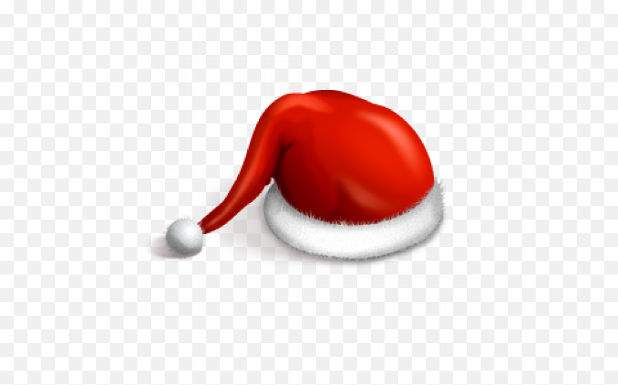 Santa Claus Cap Png Clipart - Christmas Day 7 Free Emoji,New Years Hat Png