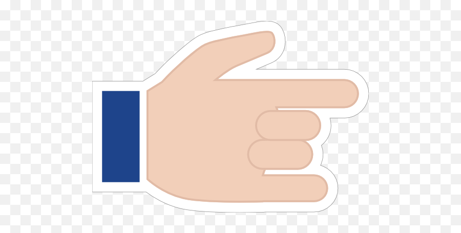 Hands Devil Horns With Thumb Up Emoji Sticker - Sign Language,Devil Horns Png