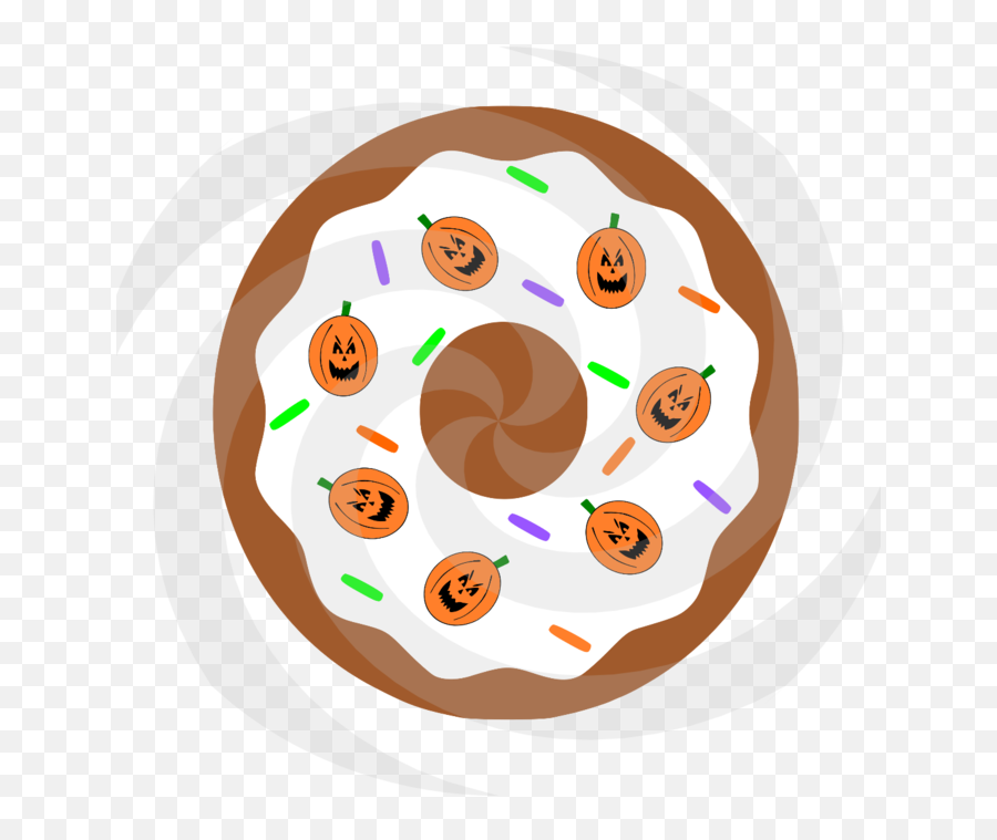 Donut 12 - Digital By Sabby World Of Creations On Zibbet Emoji,Halloween Banner Clipart