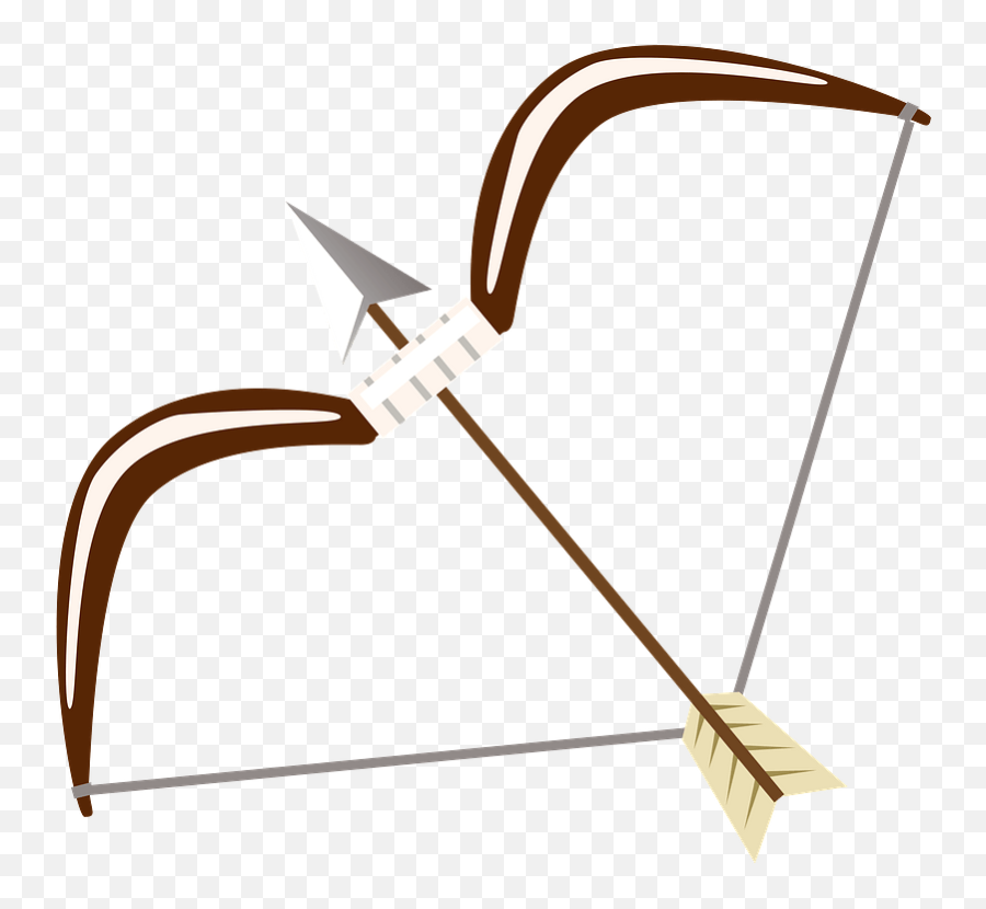 Bow And Arrow Clipart Free Download Transparent Png - Bow Emoji,Arrows Clipart