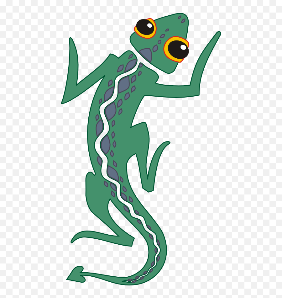 Lizard Clipart - Cartoon Lizard Emoji,Lizard Clipart