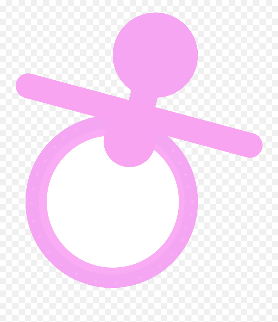 Pacifiers Tumblr Png Png Image With No - Dot Emoji,Pacifier Clipart