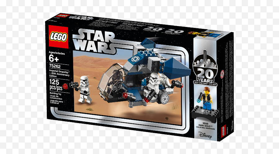 75262 Lego Star Wars Imperial Dropship - 20th Anniversary Lego Star Wars Emoji,Star Wars Imperial Logo