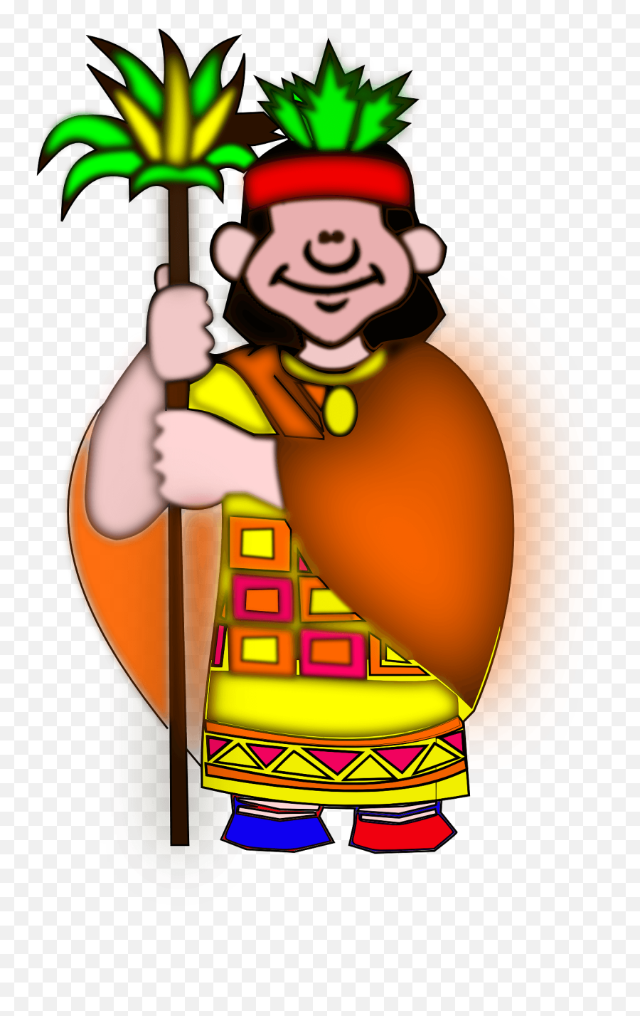 Native American Guy Clipart - Inca Clipart Emoji,Native American Clipart