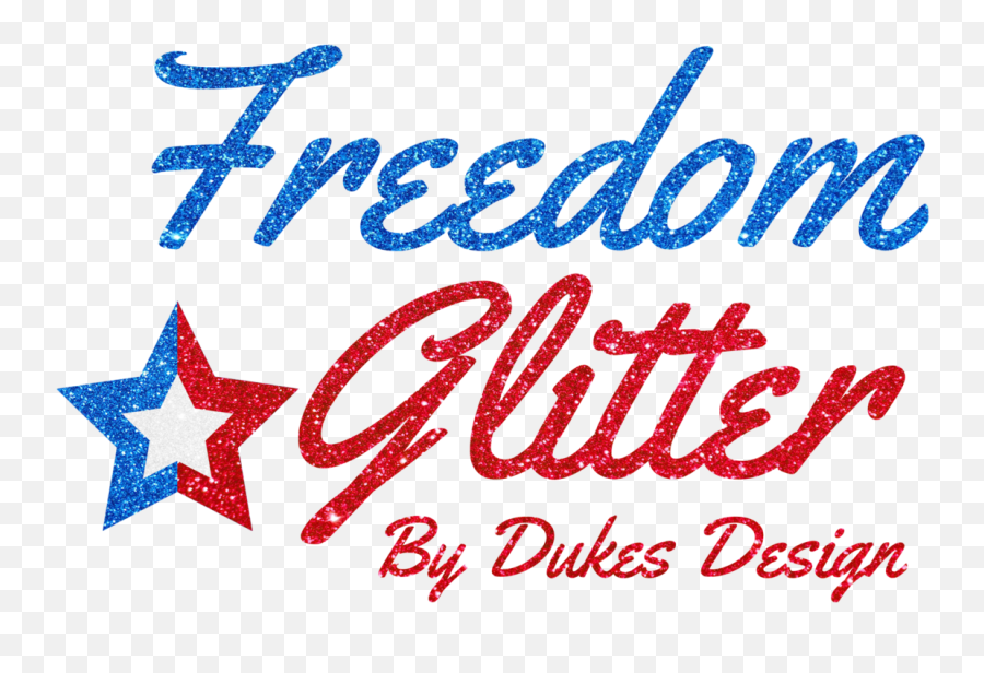 Freedom Glitter - Optimiam Emoji,Glitter Transparent
