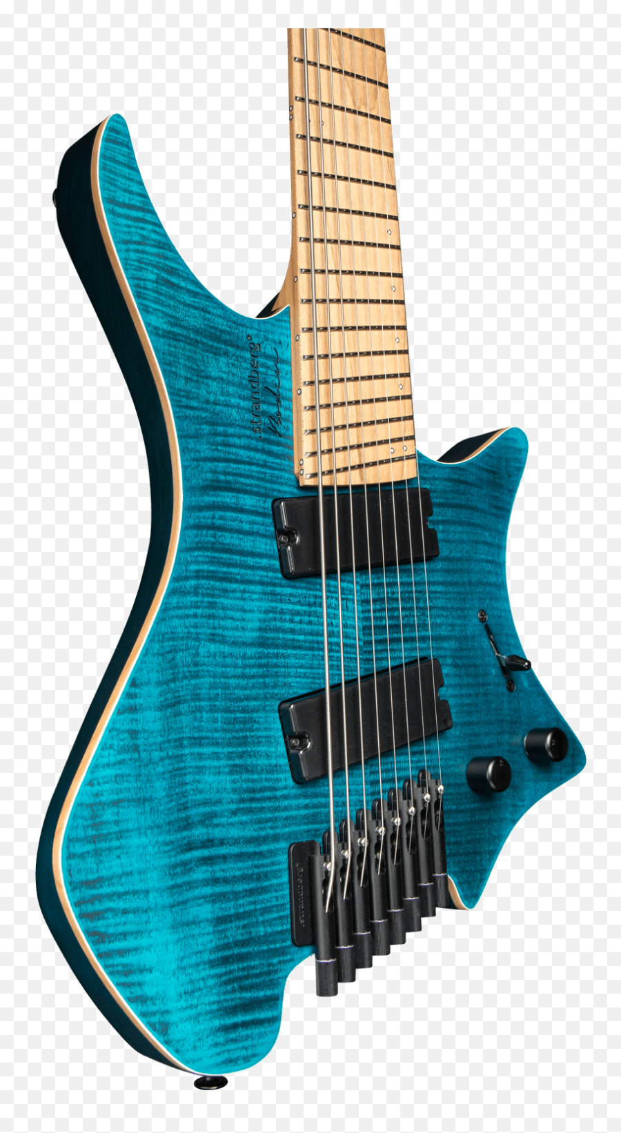 Boden Standard 8 Maple Flame Blue - Electric Guitar Clipart Strandberg Boden Standard 8 Maple Flame Blue Emoji,Electric Guitar Clipart