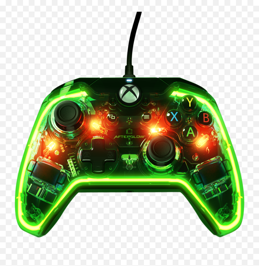 Afterglow Prismatic Wired For - Afterglow Prismatic Led Control De Xbox One Led Png Afterglow Emoji,Xbox Controller Clipart