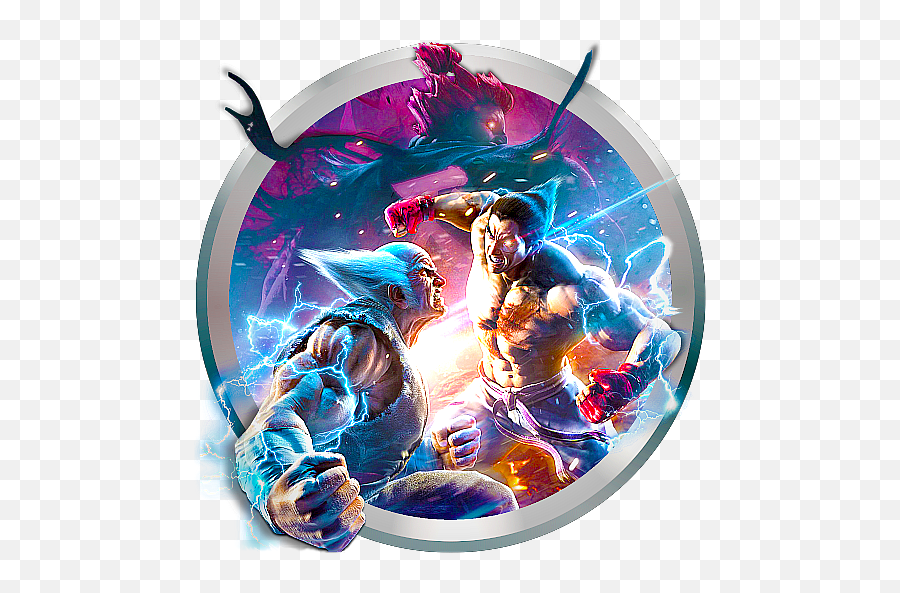 Ultimate Fight Trivia Quiz - Tekken 7 Game Poster Emoji,Tekken Logo