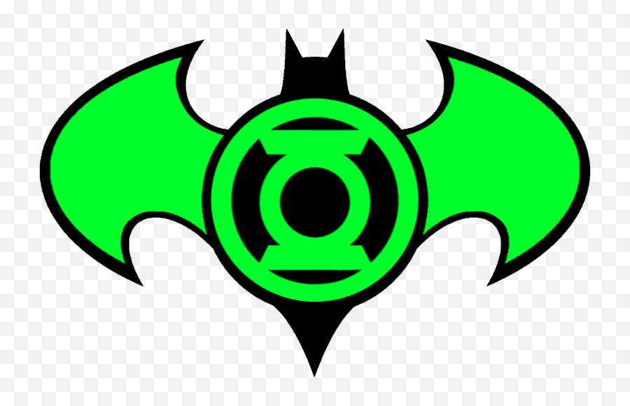 Green Lantern Drawing Logo Transparent - Batman And Green Lantern Draw Emoji,Green Lantern Logo