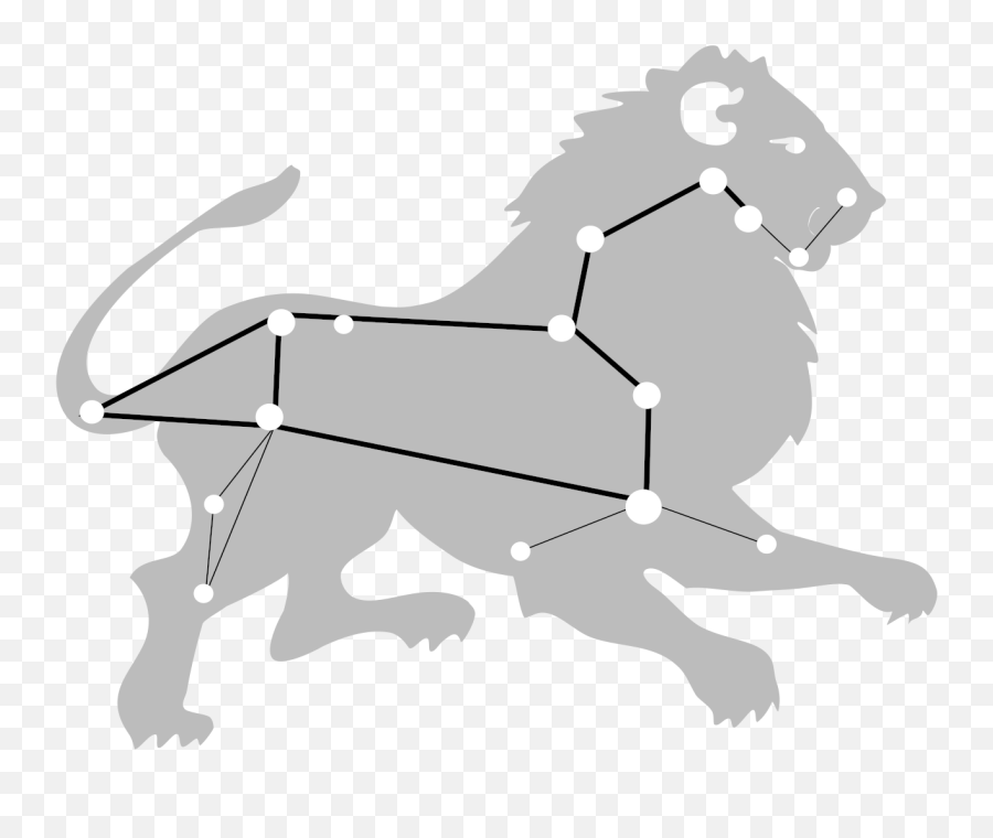 Fileleo Constellationsvg - Wikimedia Commons Malayalam Months And Constellations Emoji,Constellation Png
