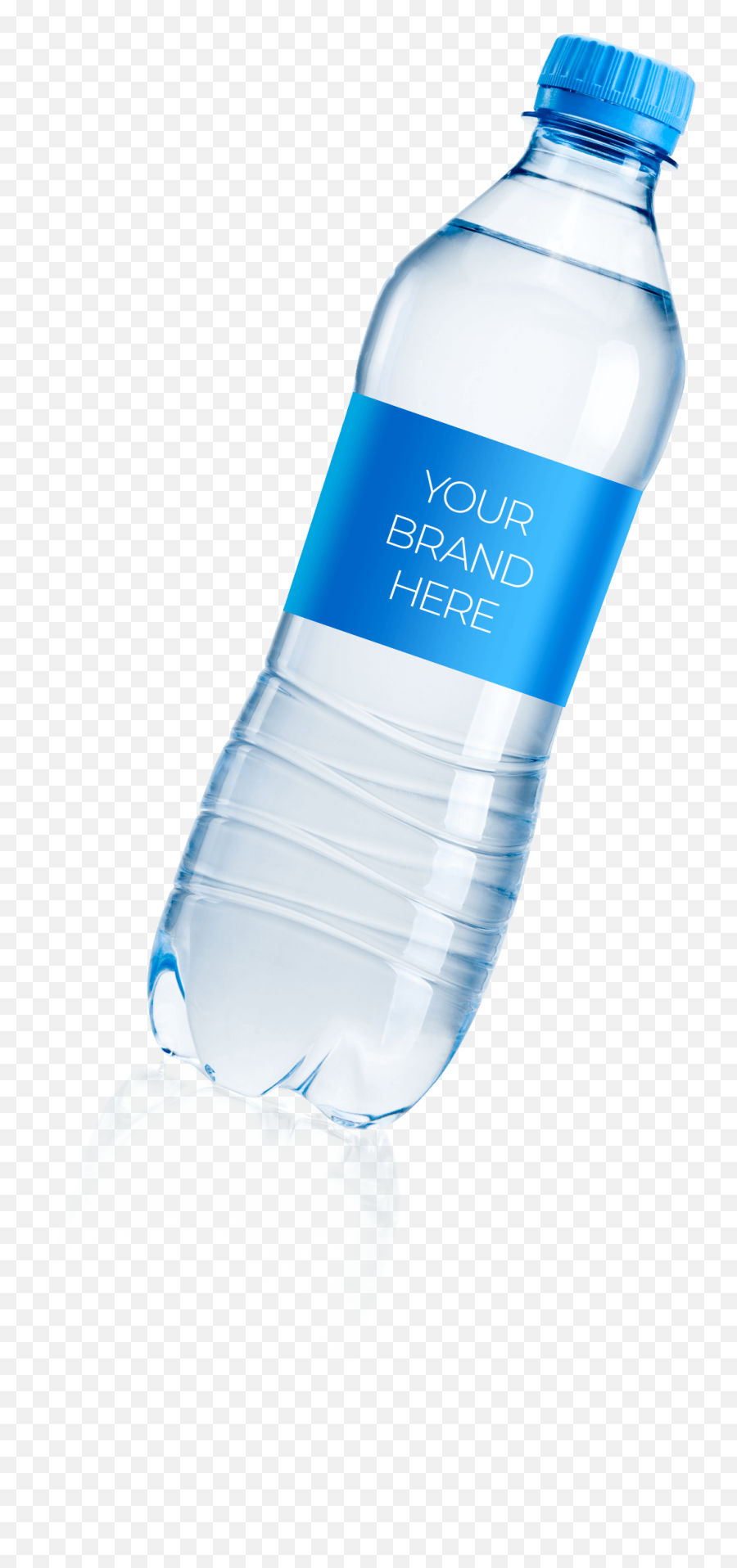Private Spring Water - Vertical Emoji,Logo Water Bottles