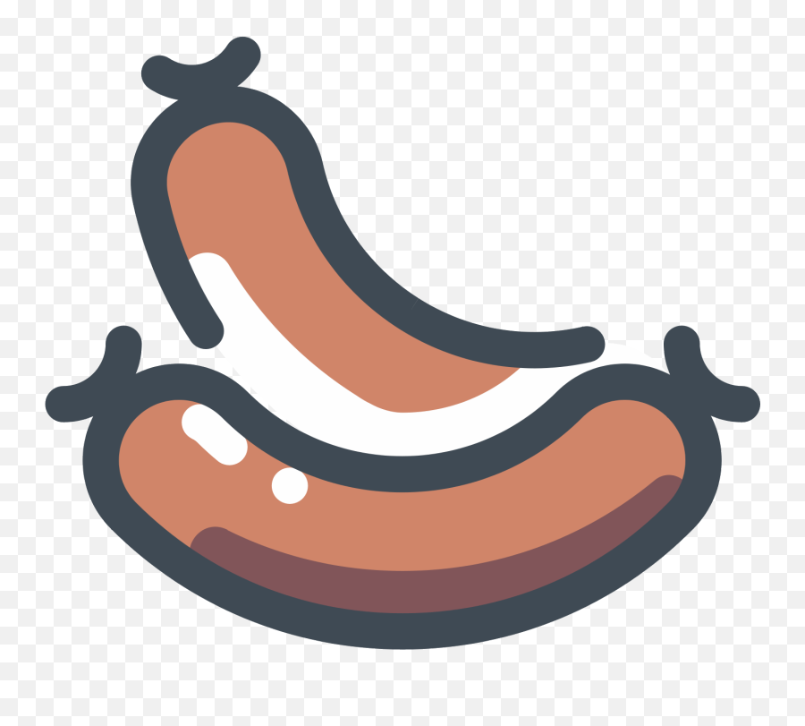 Sausage Emoji - Sausage Icon Png,Sausage Clipart