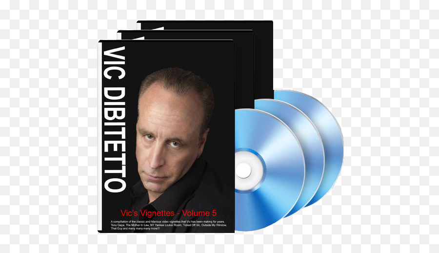 Vic Dibitetto 3 Dvd Set - Volumes 3 4 U0026 5 Uv Merch Optical Disc Emoji,Ny Yankee Logo