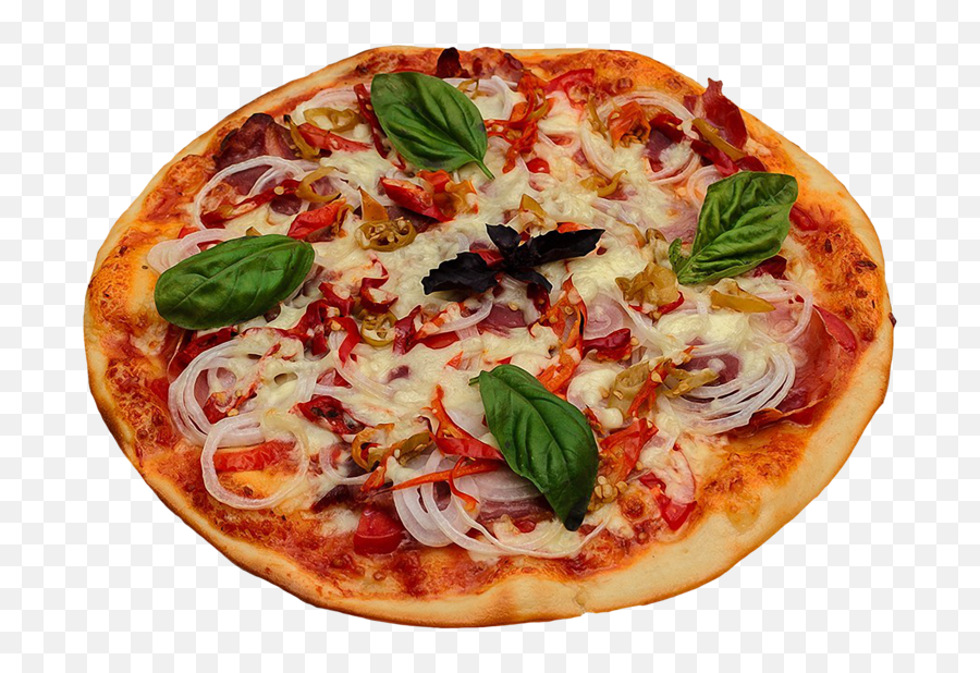Italian Pizza On A Transparent Background - Italian Pizza Italian Pizza Transparent Background Emoji,Pizza Transparent Background