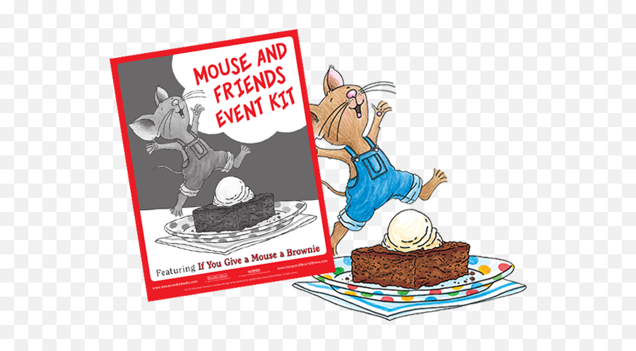 Mouse Friends Event Kit - Fiction Emoji,Brownie Clipart