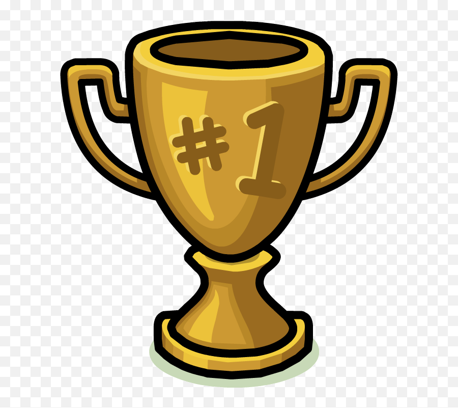 First Place Trophy Clipart - First Place Transparent Background Trophy Clipart Emoji,Trophy Clipart
