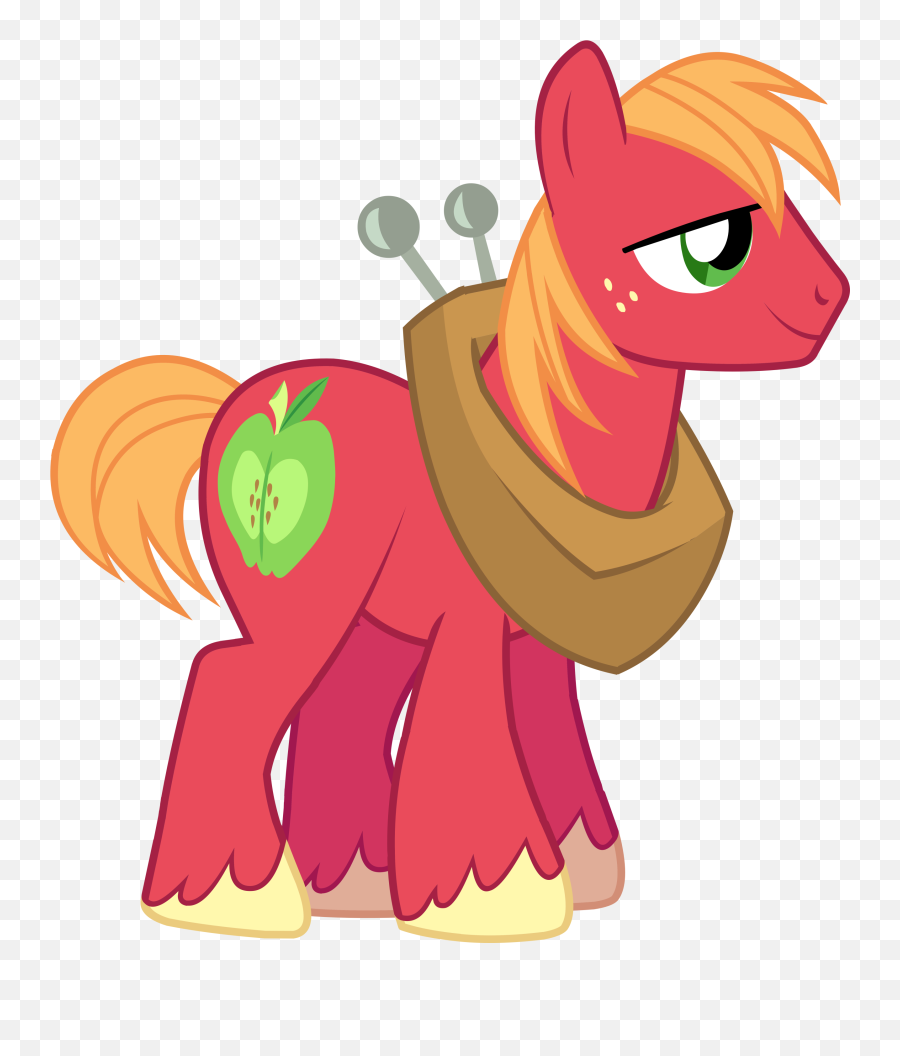 Pony Clipart Gambar - My Little Pony Macintosh Transparent My Little Pony Big Mac Emoji,Clipart For Macintosh
