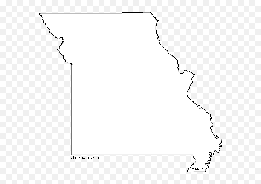 Free Missouri Outline Png Download Free Missouri Outline - Show Me The State Of Missouri Emoji,United States Map Clipart