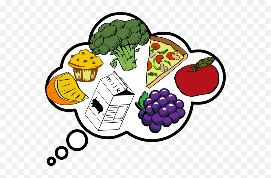 Food Clipart - Clip Art Of Food Emoji,Food Clipart