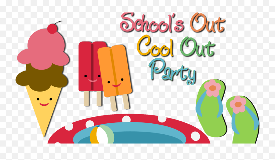 Cupcake Wishes U0026 Birthday Dreams - Pool Party Clip Art Free Emoji,Pool Party Clipart