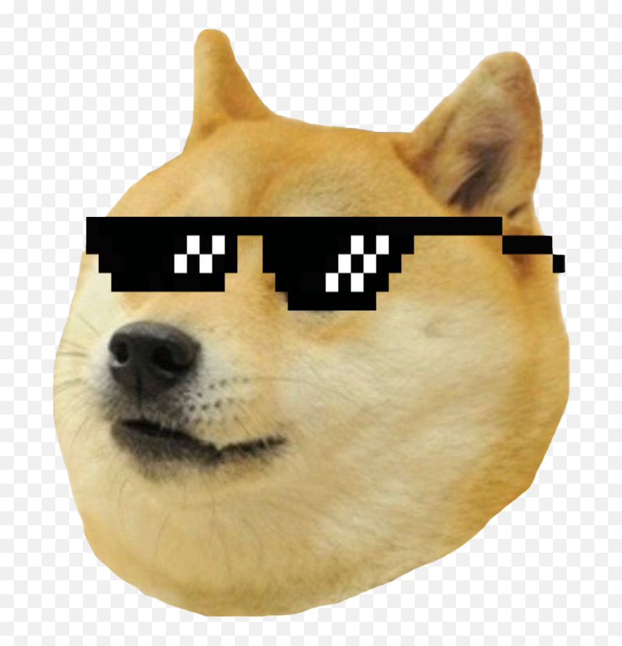 Doge Meme Png Photos - Doge Thug Life Png Emoji,Doge Png