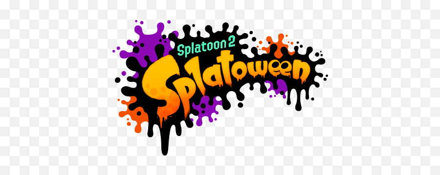 2 Will - Splatoon 2 Splatoween Transparent Emoji,Splatoon Logo