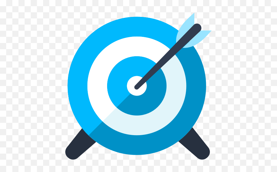 Goals - Target Icon Png Clipart Full Size Clipart Blue Icon Goal Target Emoji,Goals Clipart