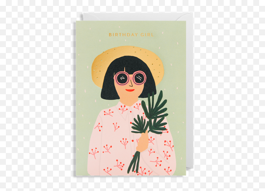 Card - Birthday Girl Emoji,Birthday Girl Png