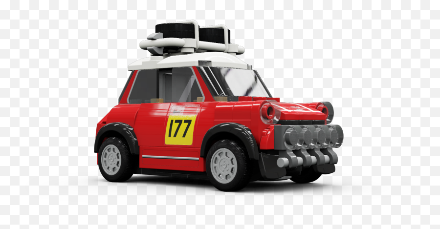 Lego Speed Champions Mini Cooper S Rally Forza Wiki Fandom - Mini Cooper S Rally Lego Emoji,Mini Cooper Logo