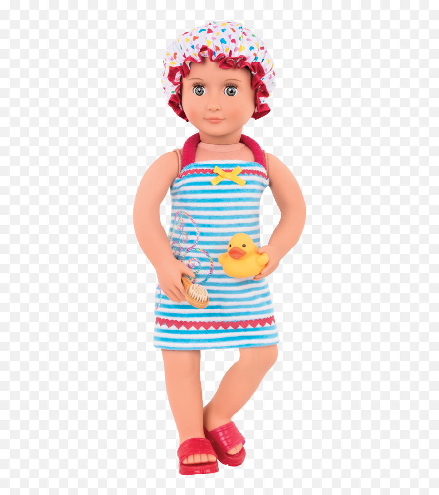 Duck And Bubbly Bath Outfit For 18 - Inch Dolls Our Generation Emoji,Taking A Shower Clipart